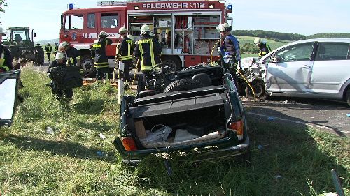Schwerer Unfall bei Gudensberg