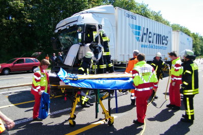 LKW-Unfall auf der A7