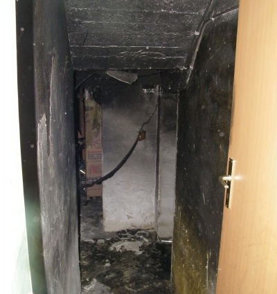 Kellerbrand in Kassel