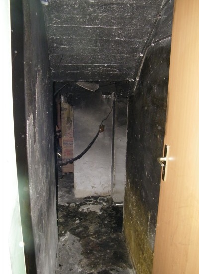 Kellerbrand in Kassel