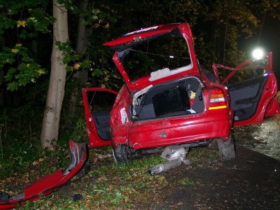 Unfall bei Wellerode