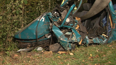 Tödlicher Unfall auf der B252 bei Korbach