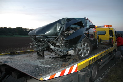 Unfall zwischen Ober Ense und Immighausen