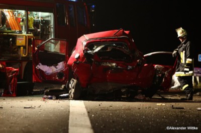 Drei Tote nach Wildunfall auf der A5