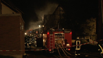 Hund stirbt bei Wohungsbrand