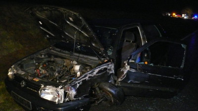 Zwei Schwerverletzte auf der B450 bei Wolfhagen