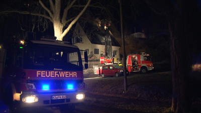 Dachstuhlbrand in der Fuldatalstrasse