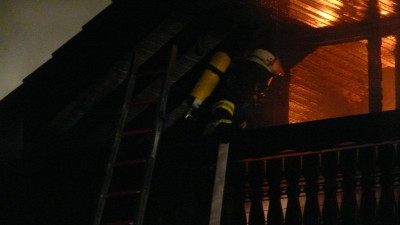 Dachstuhlbrand in Hofgeismar – 250.000 Euro Sachschaden