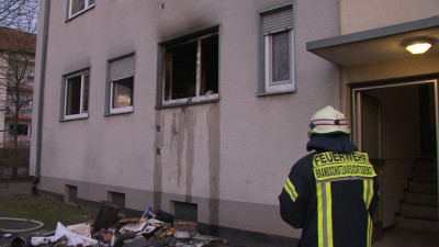 Wohnungsbrand durch Fettexplosion