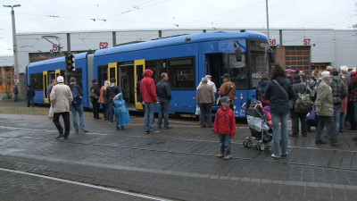Neue Bahn in Kassel