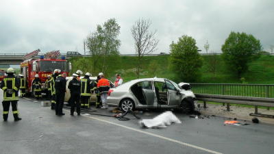 Schwerer Unfall bei Bottendorf – Drei Tote