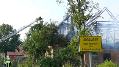 Grossbrand in Dehausen