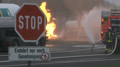 Kassel – Großübung im Industriegebiet Waldau