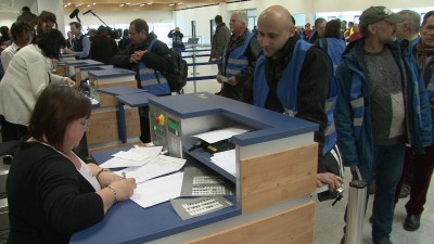 1. Probetag für den Flughafen Kassel-Calden