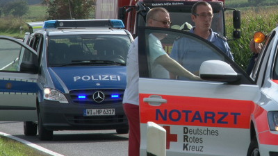 Folgeunfall auf der B3 – Drei Verletzte