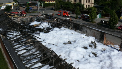 Nach Großbrand im Supermarkt