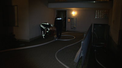 15 Personen nach Kellerbrand im Hochhaus verletzt