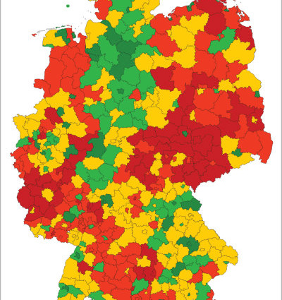 Atlas für Strompreise zeigt große regionale Preisunterschiede