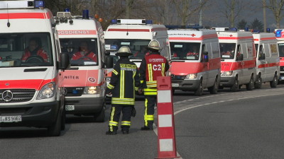 Gasunfall in Hallenbad