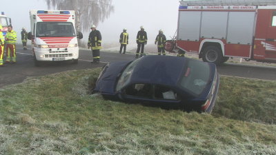 21-Jährige bei Unfall auf Kreisstraße schwer verletzt