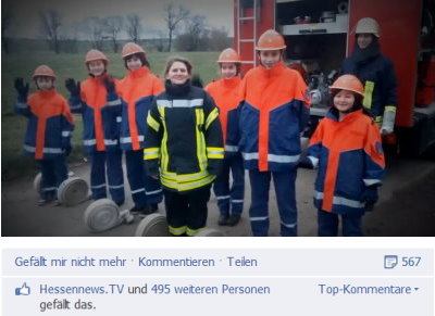 Gegen Biernominierungen – Feuerwehr Deisel setzt neuen Facebook-Trend