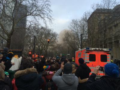 Uni-Turm erfolgreich gesprengt