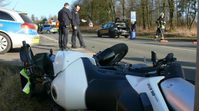 Schwerer Motorradunfall bei Ehlen – Zeugen gesucht