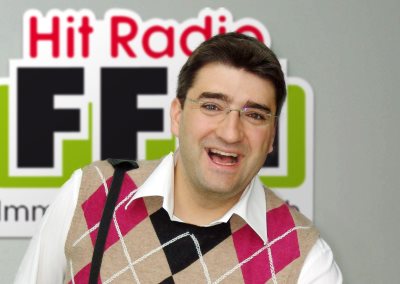 Charity-Aktion mit FFH-Dummfrager Boris Meinzer