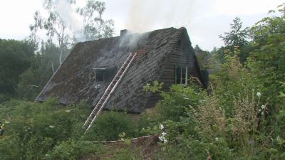 Leerstehendes Wohnhaus brannte im Stadtteil Jungfernkopf