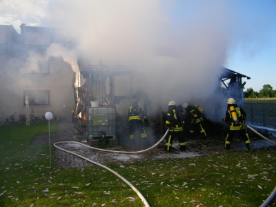 30.000 Euro Sachschaden nach Brand in Waldau