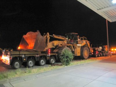 Verfahren – 24 Meter langer Schwertransport bleibt stecken