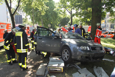 Patientenschonende Rettung nach Unfall