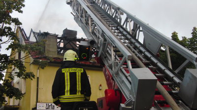 Brandstiftung ? – 350.000 Euro Sachschaden