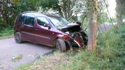 Schwerer Unfall im Stadtwald – „Bremse“ im Auto