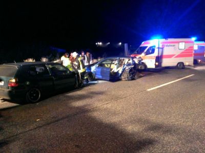 A49 – Schwangere bei Unfall verletzt