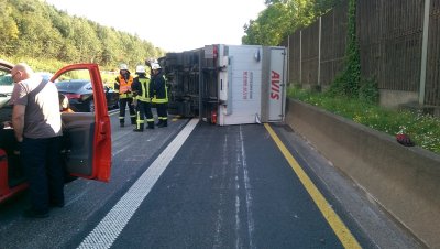 A7: Feuerwehr brauchte 25 Minuten für einen Kilometer – Rettungsgasse?