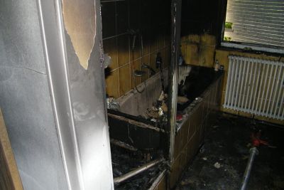 Badezimmer brennt komplett aus – Sachschaden 50.000 Euro