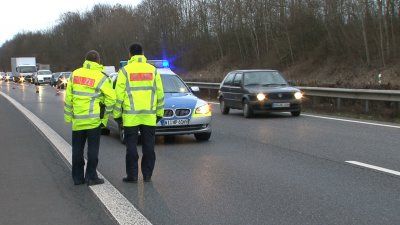 Unfall auf A7 – Hoher Sachschaden