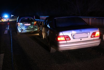 A 485 – Unfall in der Ausfahrt