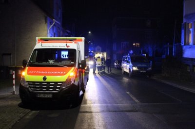 Brennende Matratze im Flüchtingswohnheim