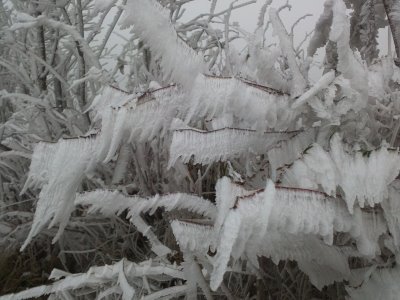 Winterlandschaft auf dem Eisenberg
