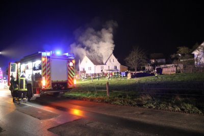 Hund kommt beim Wohnhausbrand ums Leben