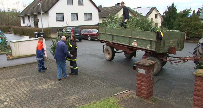 Tradition durch Sturm ausgefallen – Tannenbäume wurden nicht verbrannt