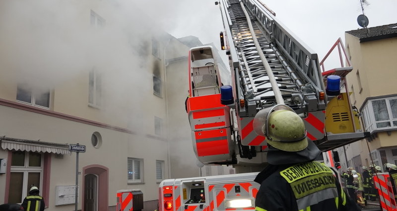 Verletzte nach Wohnungsbrand in Kastel