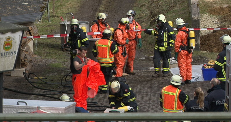 Vergrabenes Fass löst Gefahrguteinsatz aus