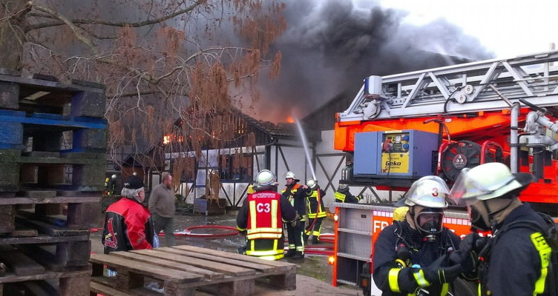Unterliederbach: 250.000 Euro Sachschaden nach Brand auf dem Elisabethenhof