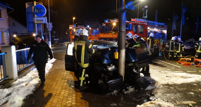 B7: Schwerer Unfall unter Alkoholeinfluss
