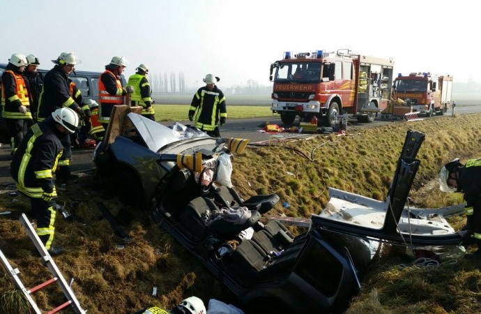 K 17: Schwerer Unfall bei Großenenglis