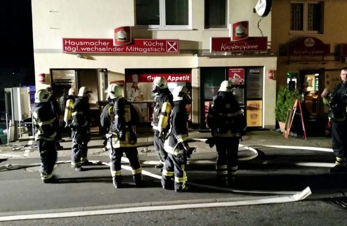 Friteuse brannte im Imbiss