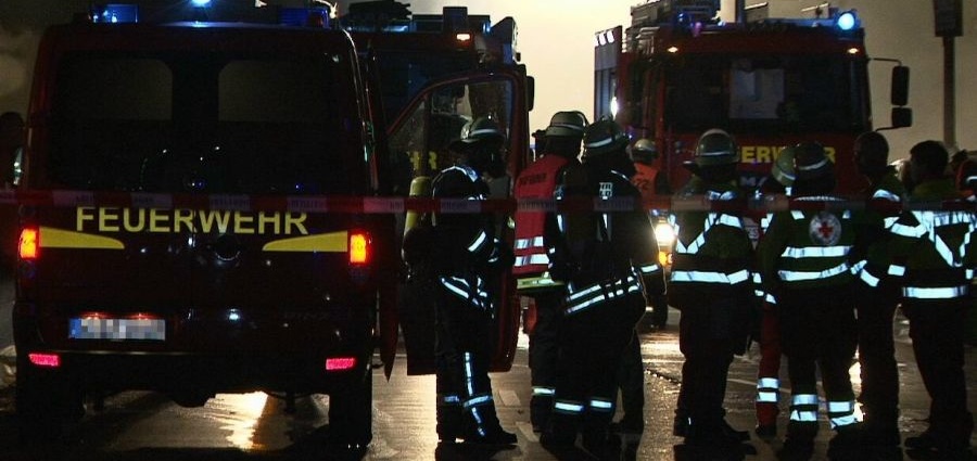 Wohnhausbrand bei Darmstadt